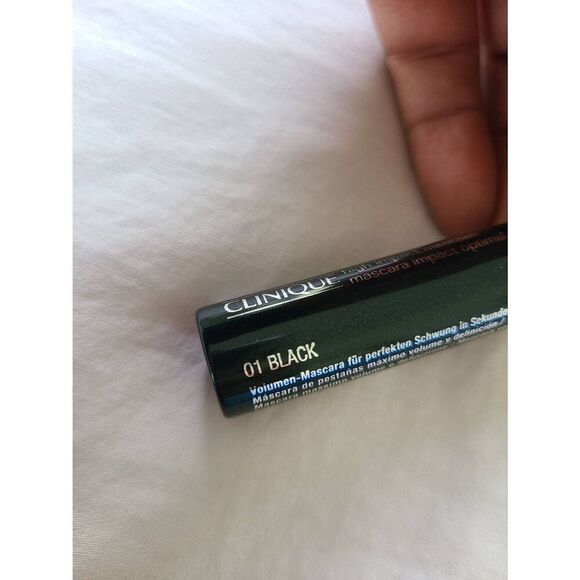 Clinique Makeup Bag and 3 Sample Black Mascara Womens Multicolor Travel Cosmetic - Picture 4 of 5